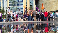 Public sector workers hold day of strike action