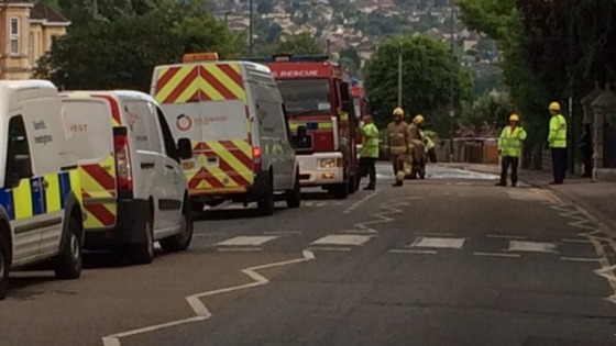 Emergency services were called this afternoon.