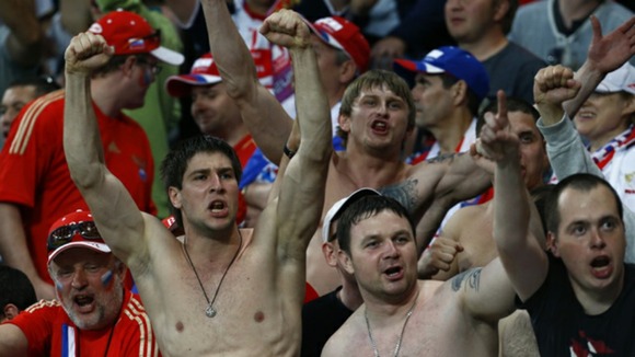 Russia fans