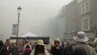Smoke filled Portobello Road