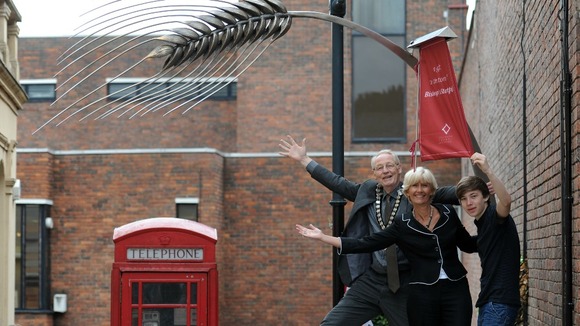Sculpture unveiled