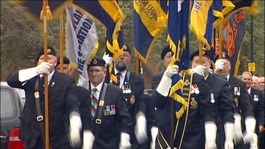 Falklands march