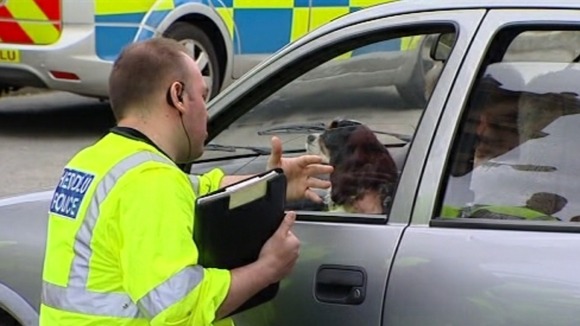 A policeman in Pennal