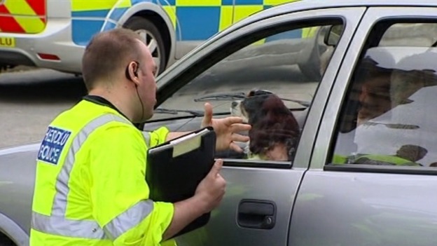 A policeman in Pennal