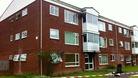 The block of flats where a fire broke out which lead to over 20 people being evacuated and 4 rescued.