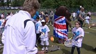 Children attempting a world record attempt  today at the Edgbaston Priory Club