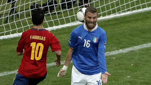 Italy's Daniele de Rossi