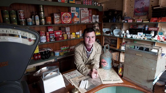 Darren Stride in another of his sheds
