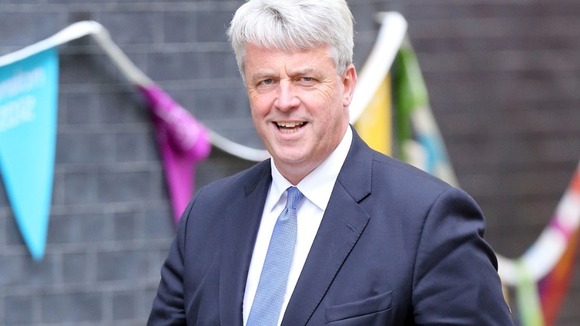 Andrew Lansley arrives for a cabinet meeting at Downing Street in 2012