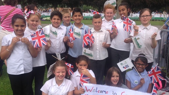 Banners ready for Prince William