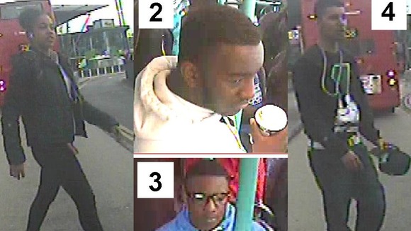 Four passengers police want to trace following the attack