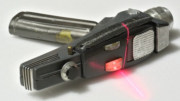 The phaser gun is thought to be the last remaining prop from the original Star Trek TV series.