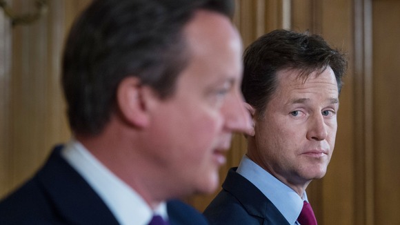 David Cameron and Nick Clegg