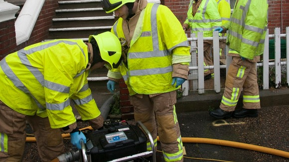 Littlehampton, fire crews