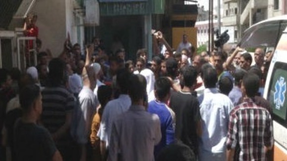 Funeral held for four Palestinian children killed in Israeli airstrike