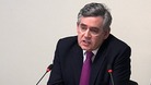 Gordon Brown at the Leveson Inquiry today
