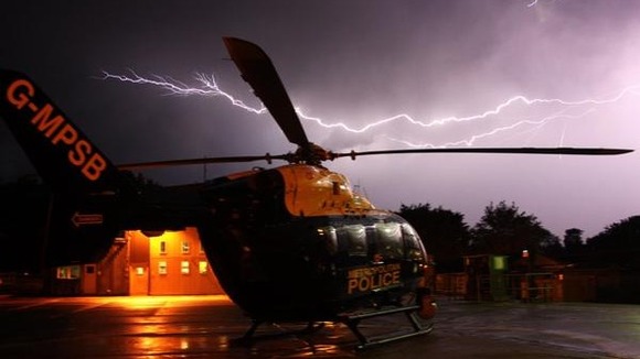 MPS helicopter grounded