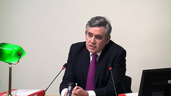 Gordon Brown at the Leveson Inquiry