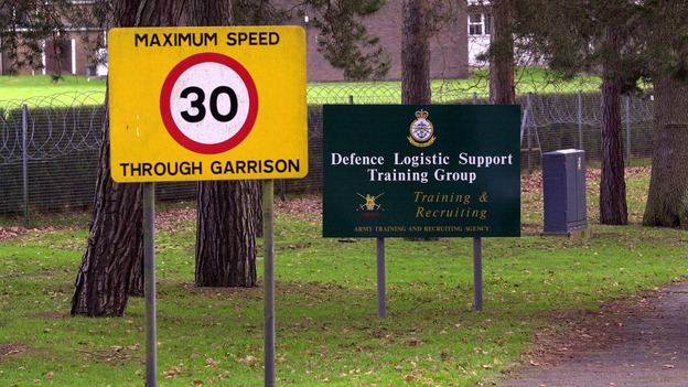 Deepcut barracks in Surrey
