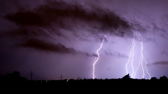 When the hail is heavy enough it falls with torrential rain and runs the risk of localised flooding.