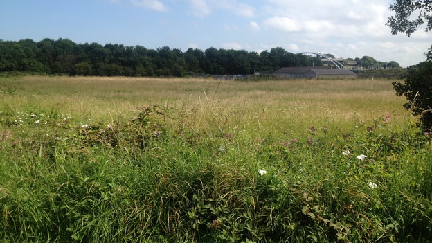 The site of the planned new leisure centre at Cloffocks