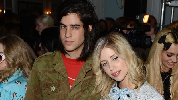 Peaches Geldof and Thomas Cohen pictured together in February last year.