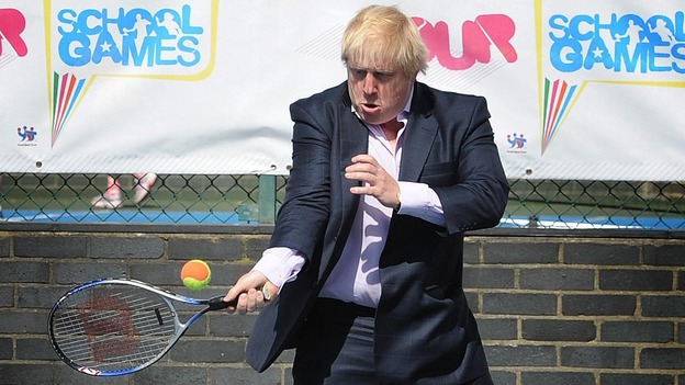 A tennis match involving Boris Johnson and David Cameron has come under scrutiny.