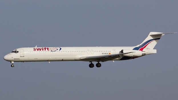A Swiftair MD-83 pictured in March 2012.