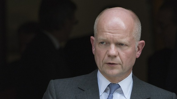 Foreign Secretary William Hague.