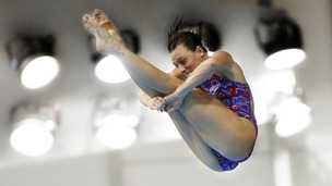 Diver Monique Gladding. 
