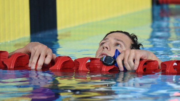 Despite a good result, Jamieson could not hide his disappointment at not winning gold