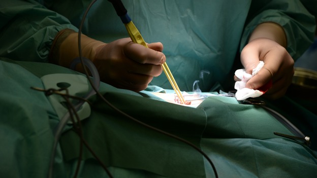 The man is suing the hospital for an undisclosed sum.