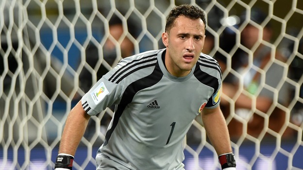 Goalkeeper David Ospina.