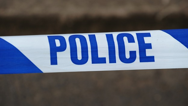 Police tape.