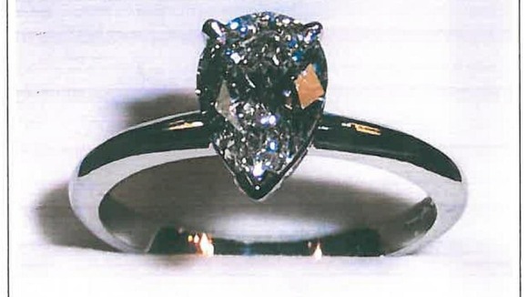 York police appeal for return of diamond ring