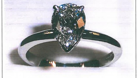York police appeal for return of diamond ring