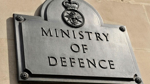 Ministry of Defence sign
