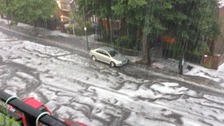 Freak weather: flashfloods across Sussex