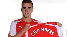 Arsenal confirm the signing of Calum Chambers