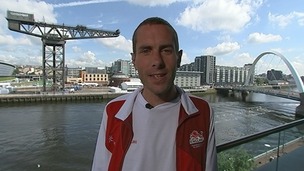 Commonwealth marathon runner Steve Way speaks to ITV News.