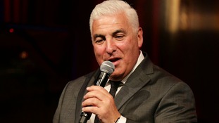 Mitch Winehouse seen performing in April.