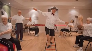 The new 'Pharrell' 79-year-old Alister Leckie.