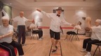 The new 'Pharrell' 79-year-old Alister Leckie.