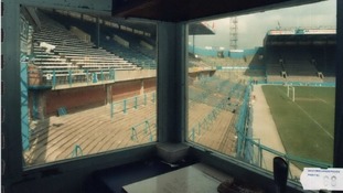 The police control box at Hillsborough