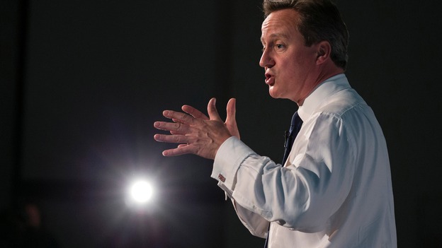 David Cameron blames Hamas for provoking the latest conflict.