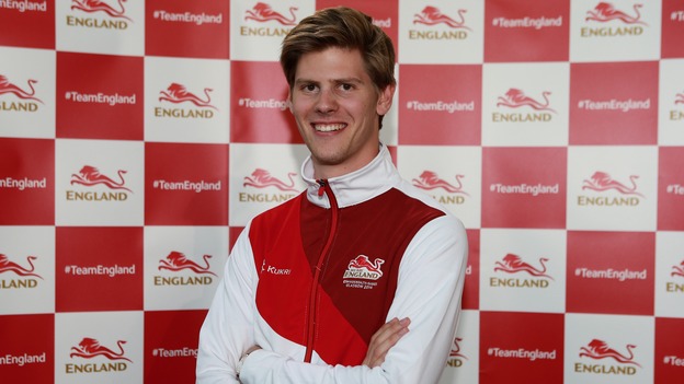 Lawrence Clarke during the kitting out session