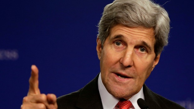 John Kerry has accused Russian separatists of having an appalling lack of decency.