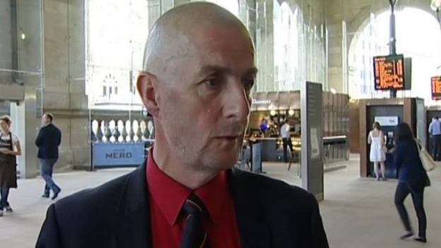 Barry Sweeney, whose son was aboard MH17.