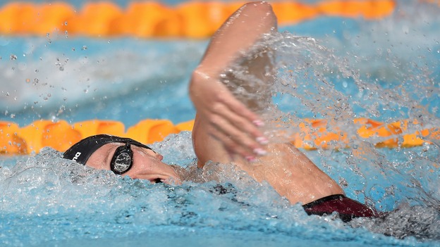 Fran Halsall swimming