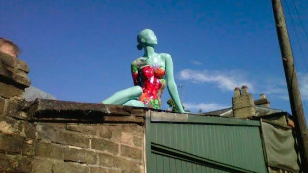 The stolen mannequin